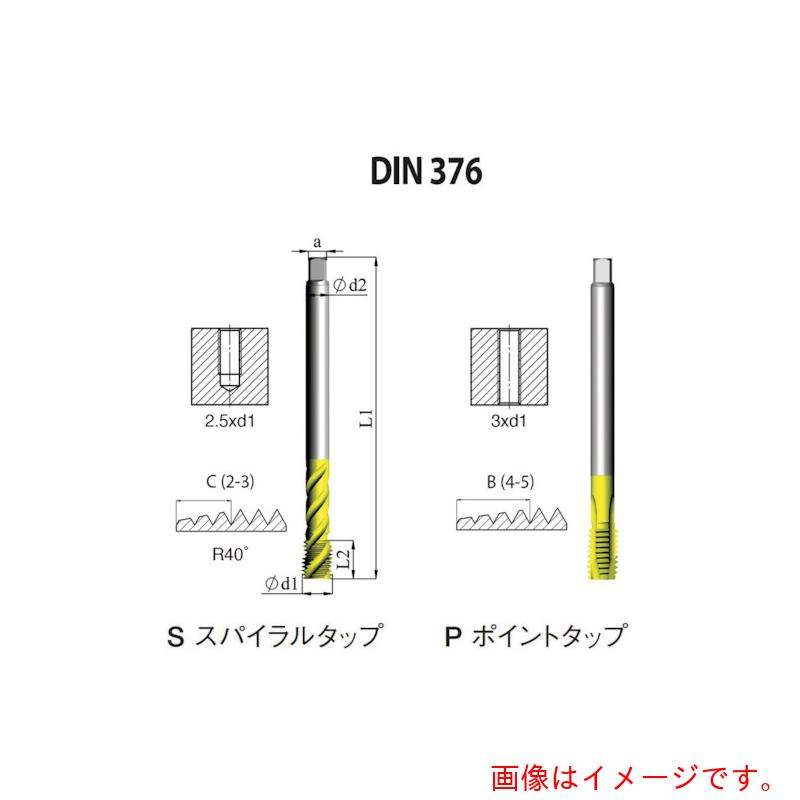 Carmex ＮＯＧＡ ＤＩＮ－３７６ 押し並べて用渦巻き飲み口１－８ＵＮＣ ＸＴ５ 【3個】 【品番：SD6C18UNC2B5XT】 花・ガーデン・DIY-DIY・工具-その他