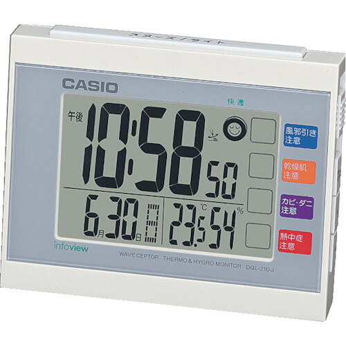 カシオ計算機（CASIO）　電波置時計　【品番：DQL-210J-7JF】