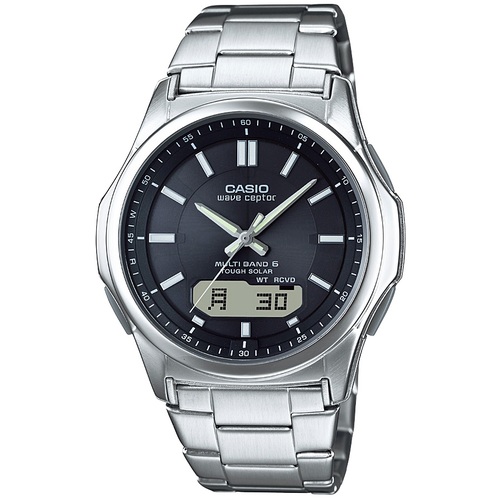 カシオ計算機（CASIO）　電波腕時計　ＷＡＶＥＣＥＰＴＯＲ　ウェーブセプター　化粧箱付きセット　【品番：WVA-M630D-1AJF SET】｜住設プロ　店