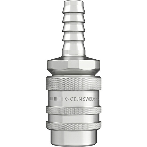 セインジャパン（CEJN）　シリーズ２２８　カップリング　ホース接続６．３ｍｍ　【10個】　【品番：10-228-1032】
