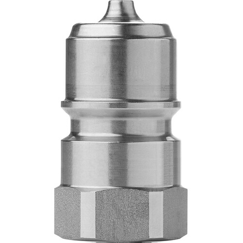 セインジャパン（CEJN）　シリーズ５２６　ステンレス製ニップル　呼径１０ｍｍ　Ｇ３／８メネジ　ＦＰＭシール　【10個】　【品番：10-526-6214】