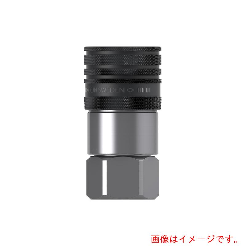 セインジャパン（CEJN）　シリーズ５６５　カップリング　呼径１２．５ｍｍ　ＵＮＦ　３／４－１６　（１／２　ＳＡＥ）　メネジ　【10個】　【品番：10-565-1605】
