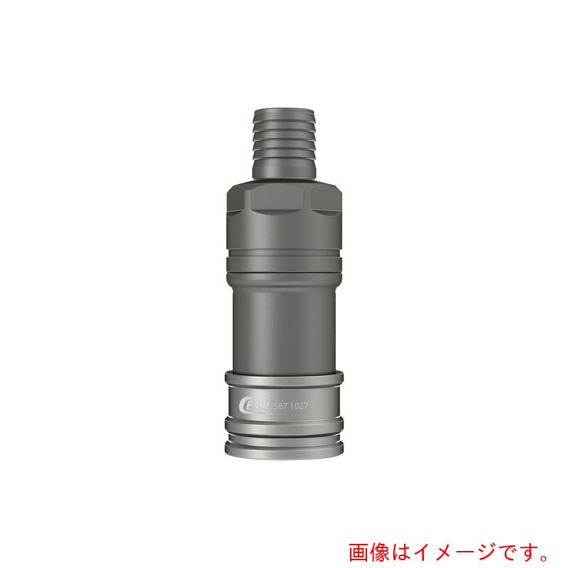 セインジャパン（CEJN） ウルトラフローカップリング（ソケット）呼径１２粍 軽銀製 導管繋ぎ合わせる１９粍（３／４”） ＦＶＭＱ 【品番：10-587-1037】