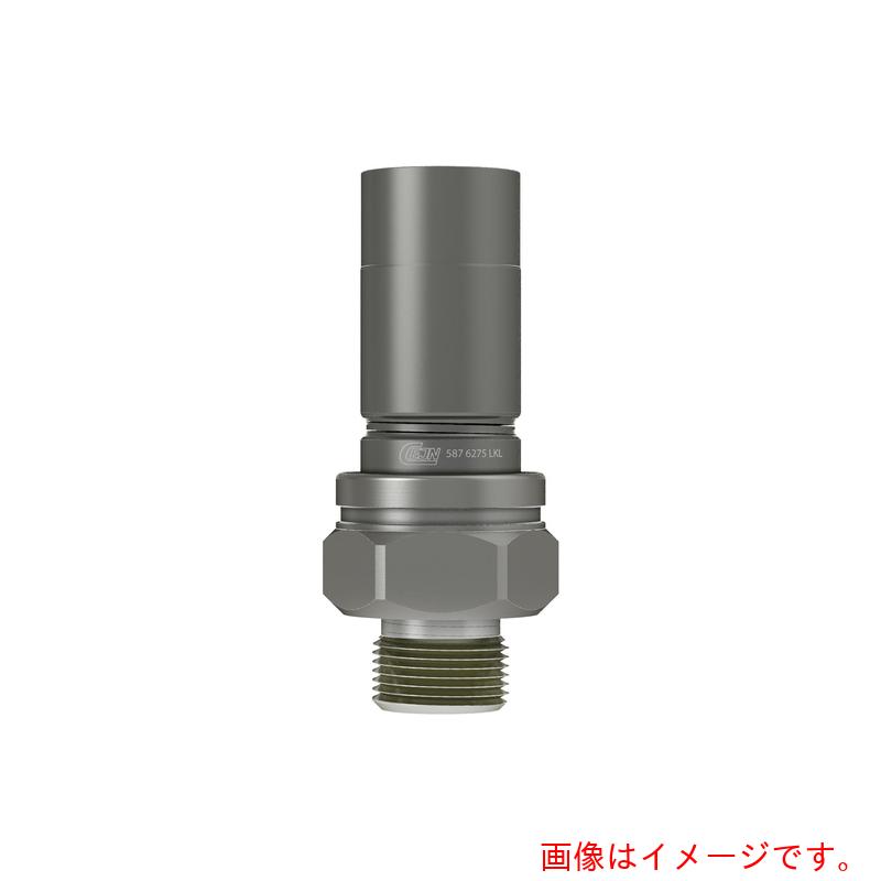セインジャパン（CEJN） ウルトラフローニップル（プラグ）呼径１２ｍｍ アルミ製 Ｇ３／４オネジ ＦＶＭＱ 【品番：10-587-6287】