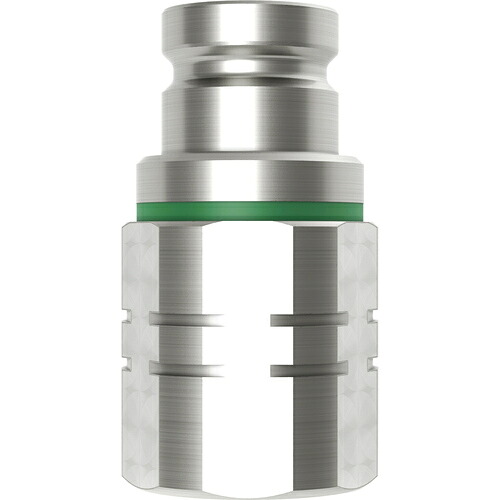 セインジャパン（CEJN） ノン・ドリップニップル（繋ぎ）呼径１４粍 金管楽器製 弁膜付 Ｇ３／４”メネジ ＮＢＲ 【品番：10-667-6200】