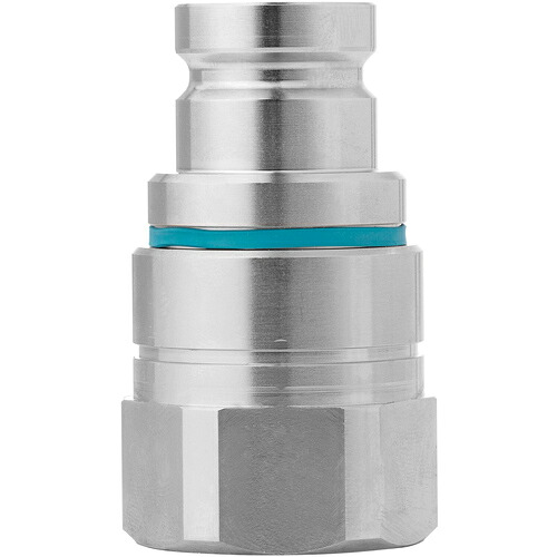 セインジャパン（CEJN） ノン・ドリップニップル（繋ぎ）呼径１４粍 ステンレス鋼製 弁膜付 ＮＰＴ３／４”メネジ ＦＰＭ 【品番：10-677-6410】