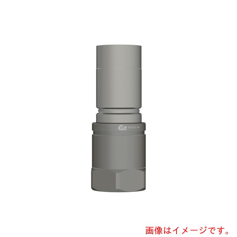 セインジャパン（CEJN）　ウルトラフローニップル（プラグ）呼径１５ｍｍ　アルミ製　Ｇ３／４メネジ　ＦＶＭＱ　【品番：10-687-6231】｜住設プロ　店