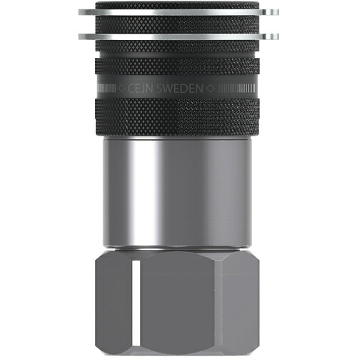 セインジャパン（CEJN）　シリーズ７６５　パネル取付用カップリング　呼径１９ｍｍ　Ｇ　３／４　メネジ　【5個】　【品番：10-765-1281】｜住設プロ　店