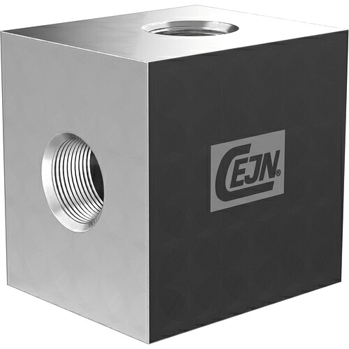 セインジャパン（CEJN）　ステンレス・低圧　エルボー　１／４　ＮＰＴ×１／４　ＮＰＴ　【品番：19-950-2230】