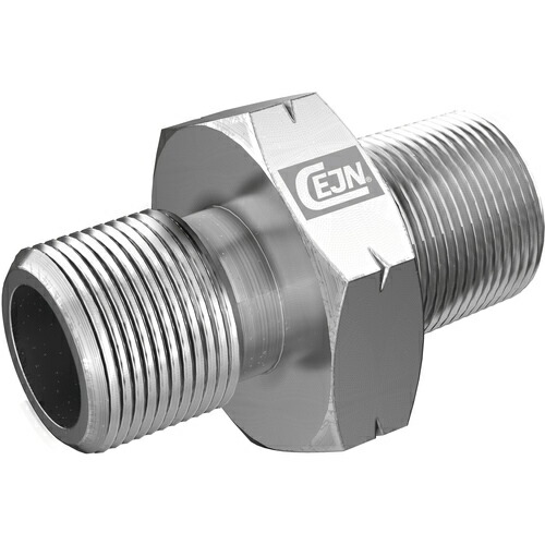 セインジャパン（CEJN）　ステンレス・低圧　アダプター　ＧオネジｘＮＰＴオネジ　Ｇ　１×１　ＮＰＴ　【品番：19-950-2247】