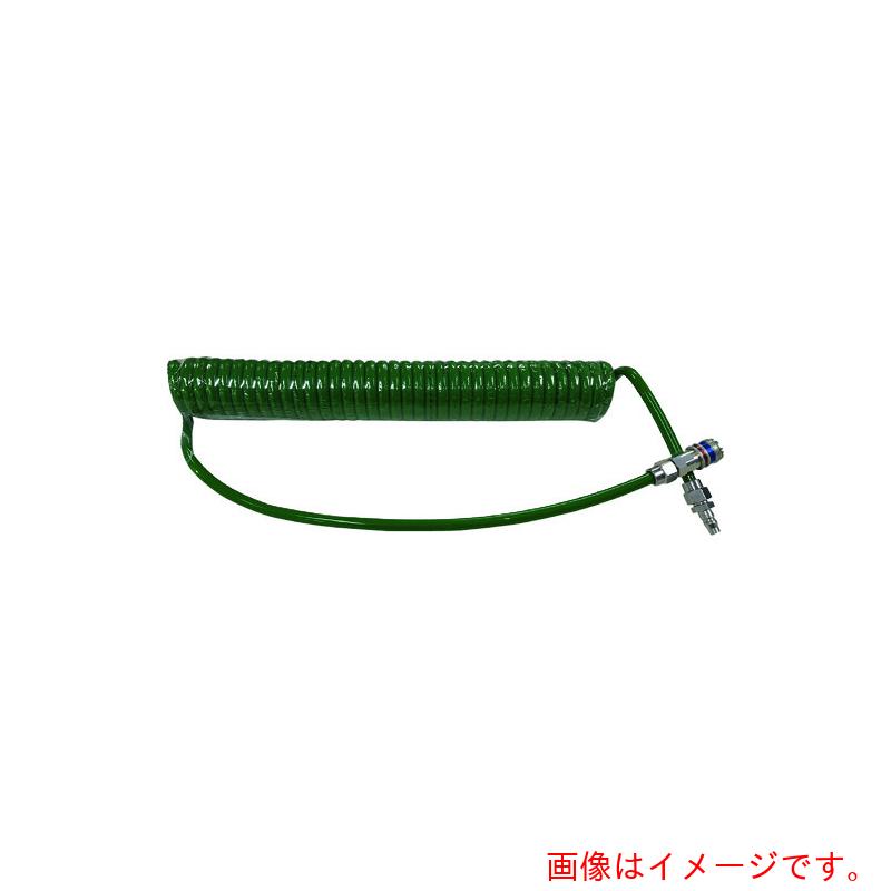 セインジャパン（CEJN） スパイラルホースキット アンチ・ぴかぴか光る ｅＳａｆｅカップリング付 ８×１２ ４Ｍ 【品番：19-958-9031】