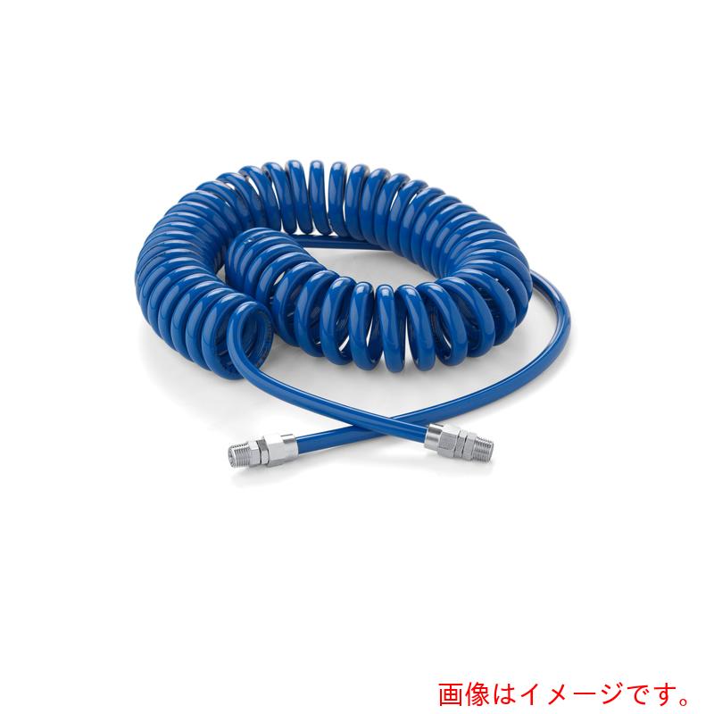 セインジャパン（CEJN） スパイラルホースキット ６．５×１０ ８Ｍ 両端Ｒ１／４オネジ付（スイベルタイプ） 【5個】 【品番：19-958-9957】