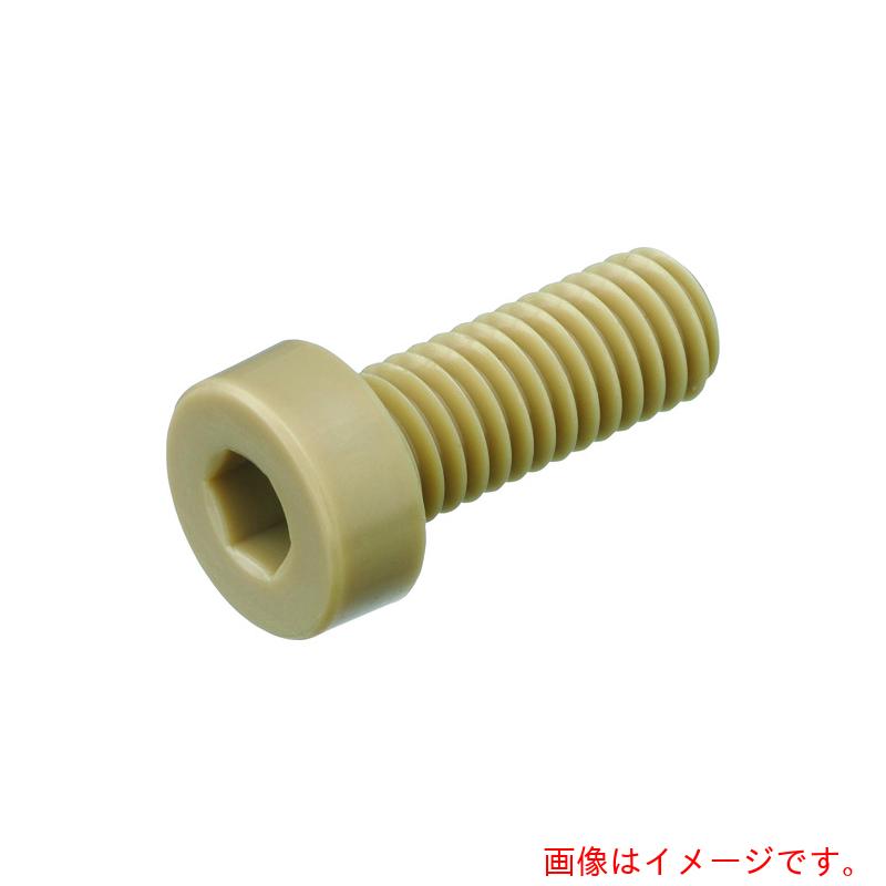 日本ケミカルスクリュー 六角穴付低頭ボルト(ポリエーテルエーテルケトン PEEK・全ねじ) M5−12 (100本入) 【品番:PEEK/LC M5-12】|住設プロ 店