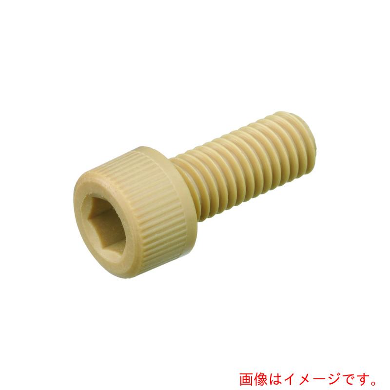 日本ケミカルスクリュー　ポリフェニレンサルファイド　六角穴付ボルト　Ｍ５－１０　（１００本入）　【品番：PPS/CB M5-10】