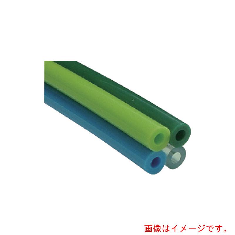 千代田取り引き ポリウレタン熱電子管 マルチ引っ切り無い熱電子管 外径４粍／２０ｍ巻 澄み切った、青、ライトグリーン、緑 【品番：4-MP-4S 20M】