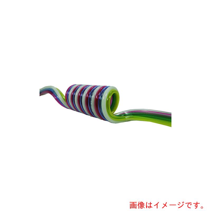 千代田取り引き 渦巻き熱電子管 耐水性マルチ渦巻き 芯数６ 外径６粍／当て嵌める活動の領域１６２０粍 【品番：6-MES-6-25S】