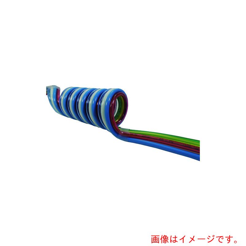 千代田営利主義 渦巻き熱電子管 耐水性マルチ渦巻き 芯数７ 外径６粍／当て嵌める活動の領域９２０粍 【品番：7-MES-6-10S】