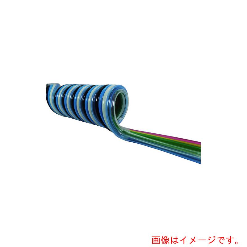 千代田営利主義 渦巻き熱電子管 耐水性マルチ渦巻き 芯数８ 外径６粍／当て嵌める活動の領域１９６０粍 【品番：8-MES-6-30S】