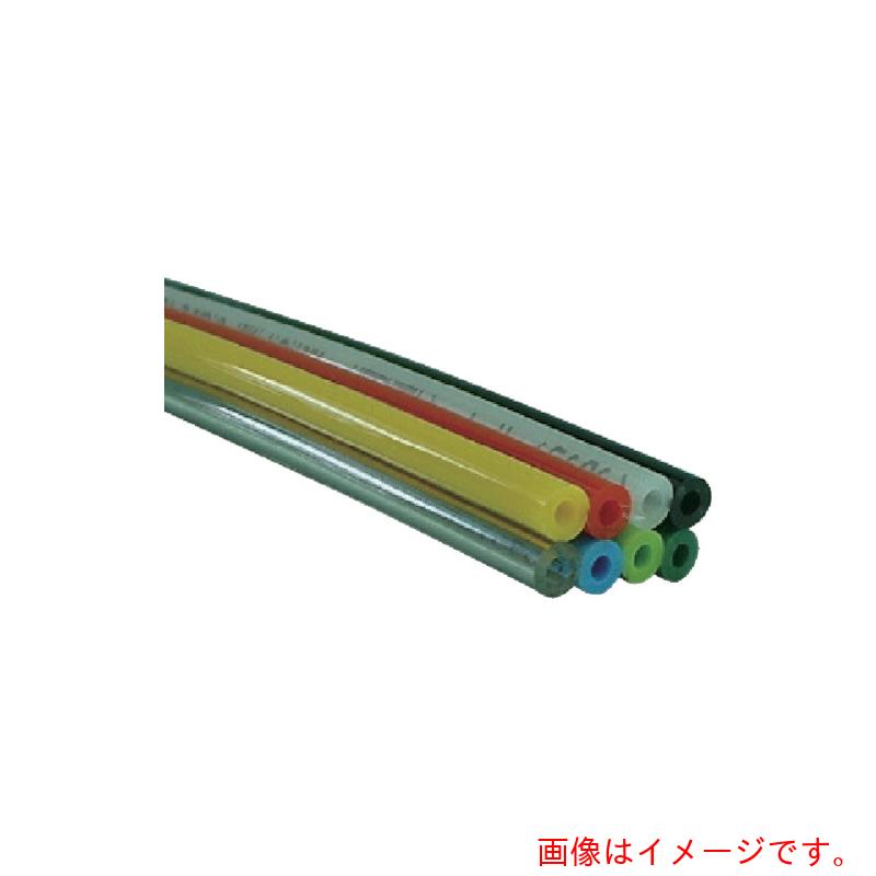 千代田取り引き ポリウレタン熱電子管 マルチ引っ切り無い熱電子管 外径４粍／２０ｍ巻 澄み切った、青、ライトグリーン、緑、黄、赤、白、黒 【品番：8-MP-4S 20M】