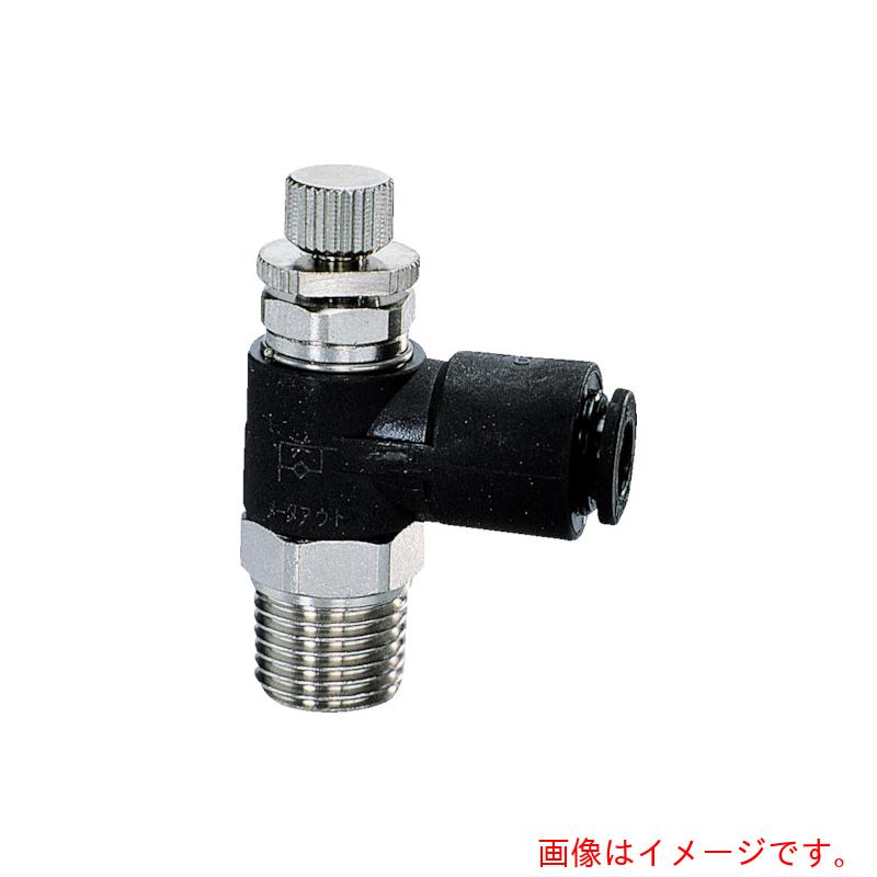 【メール便対応】千代田通商 ファイブSUSスピードコントローラα メーターアウト8mm・R1/4 【品番:FS8R-02SC-O】