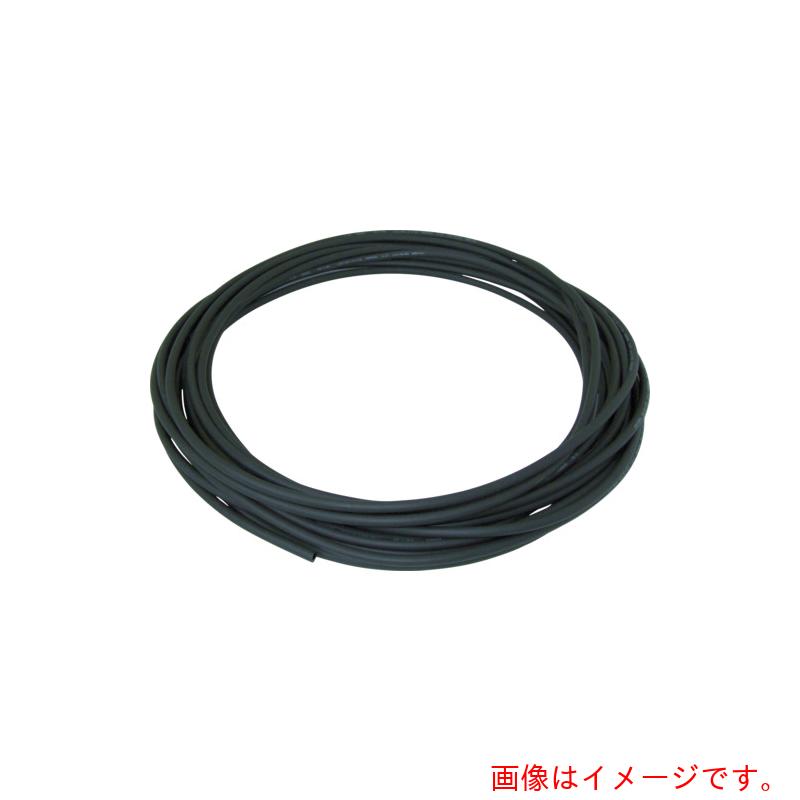 千代田営利主義 ポリウレタン熱電子管 エルフレックス二重管熱電子管 中径１２粍／全長２０ｍ 黒 【品番：LE-12-20 BK】