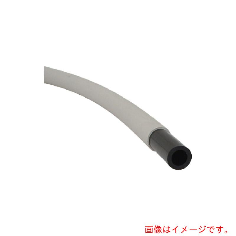 千代田取り引き ポリウレタン熱電子管 エルフレックスＬＥ－Ｓ手合い 内管外径１０粍／全長１００ｍ 白 【品番：LE-S10-100 W】