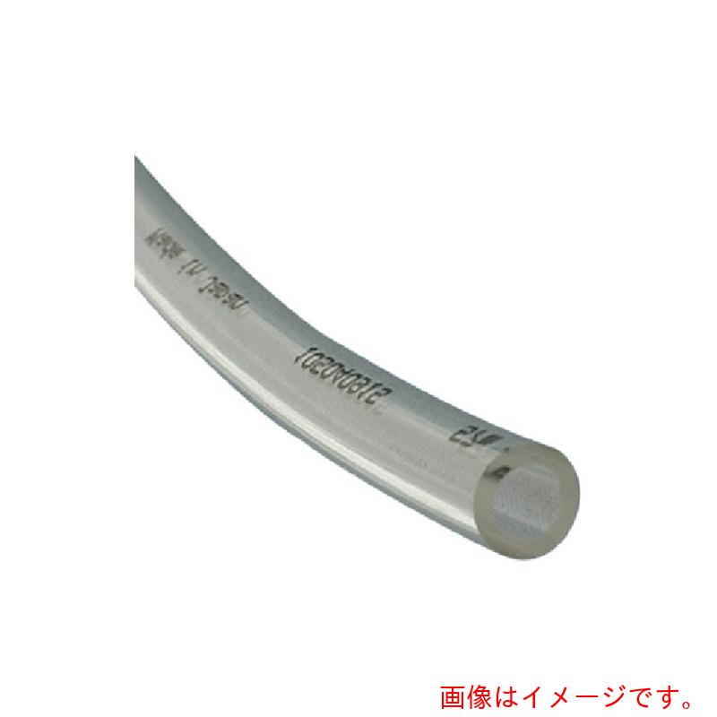 千代田通商　ポリウレタンチューブ　ＴＥタッチチューブ　１２ｍｍ／１００ｍ　クリア　【品番：TE-12-100 C】