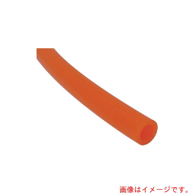千代田通商　ポリウレタンチューブ　ＴＥタッチチューブ　１６ｍｍ／１００ｍ　オレンジ　【品番：TE-16-100 OR】