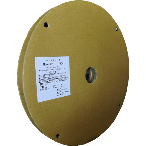 千代田取り引き ＴＥ－ＥＰ帯電押しとどめる触れ合う熱電子管４粍／１００ｍ 【品番：TE-4-EP 100M】