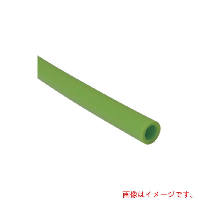 千代田取り引き ポリウレタン熱電子管 ＴＥタッチチューブ ８粍／１００ｍ ライトグリーン 【品番：TE-8-100 LG】
