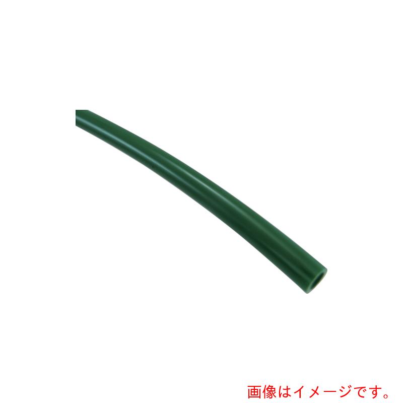 千代田営利主義 ナイロン熱電子管緑 外径１０粍 口径７．５粍 全長１００ｍ 【品番：TN-10X7.5-100-G】