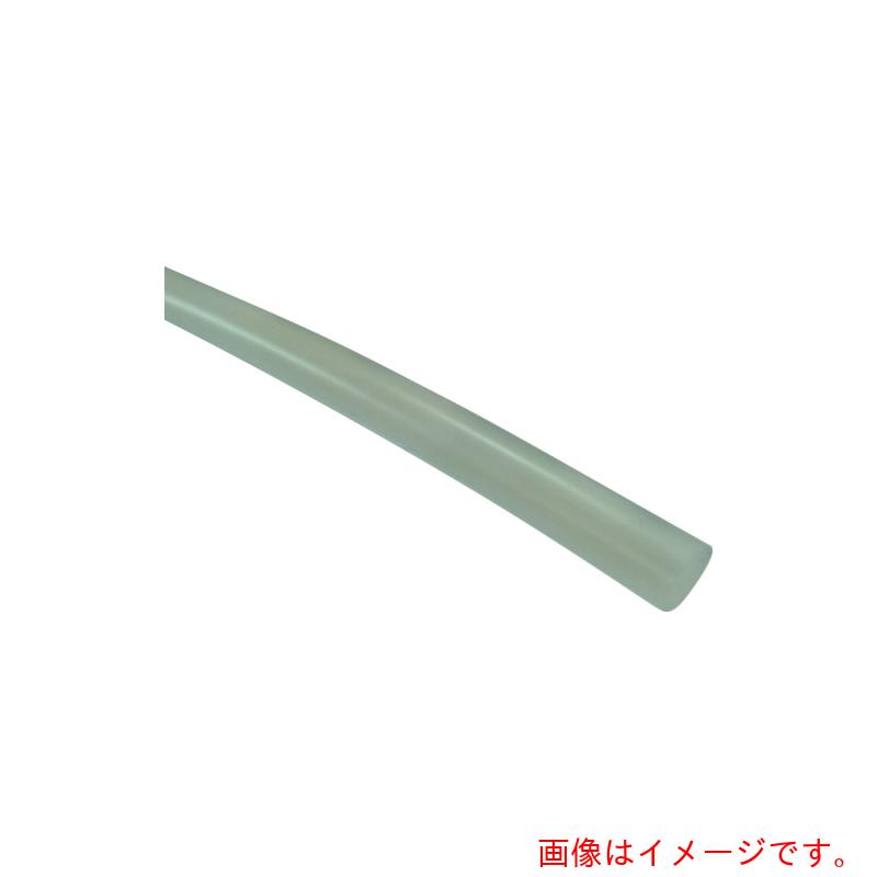 千代田営利主義 ナイロン熱電子管白 外径１０粍 口径７．５粍 全長１００ｍ 【品番：TN-10X7.5-100-W】