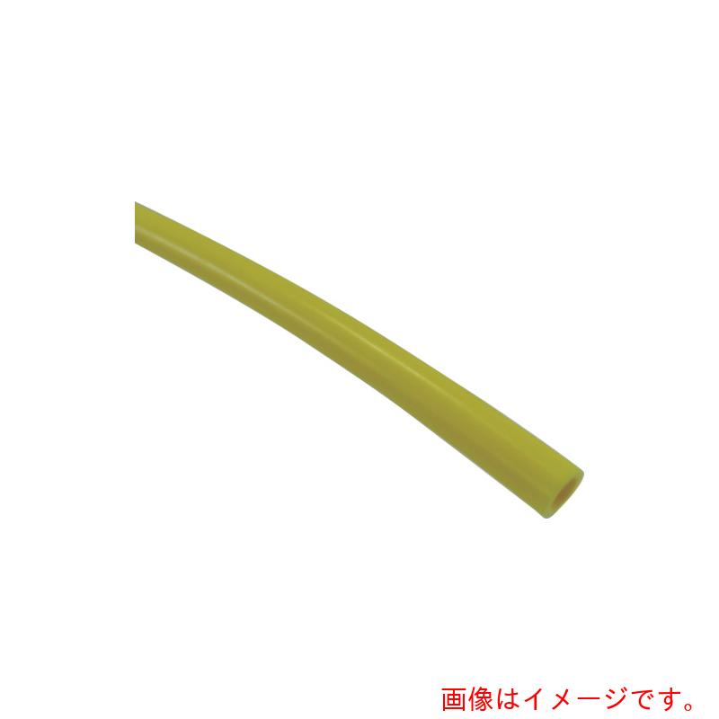 千代田通商 ナイロンチューブ黄 外径８ｍｍ 内径６ｍｍ 全長１００ｍ 【品番：TN-8X6-100-Y】