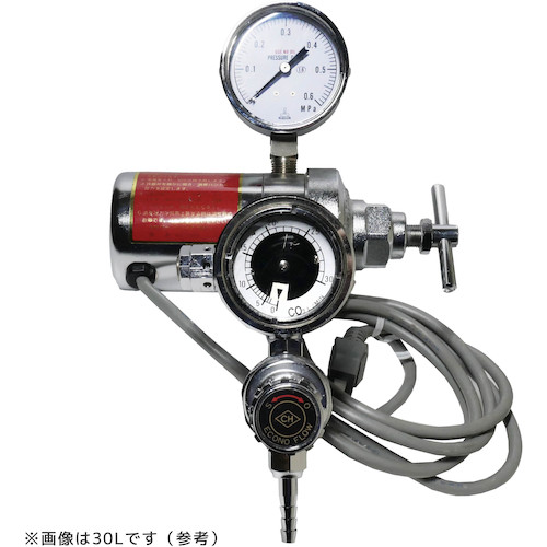 千代田精機（CH）　ガス節約器付調整器エコノダイヤル　ボンベ用（ＣＯ２用５０Ｌ）　【品番：085164-B-CO2-50L】