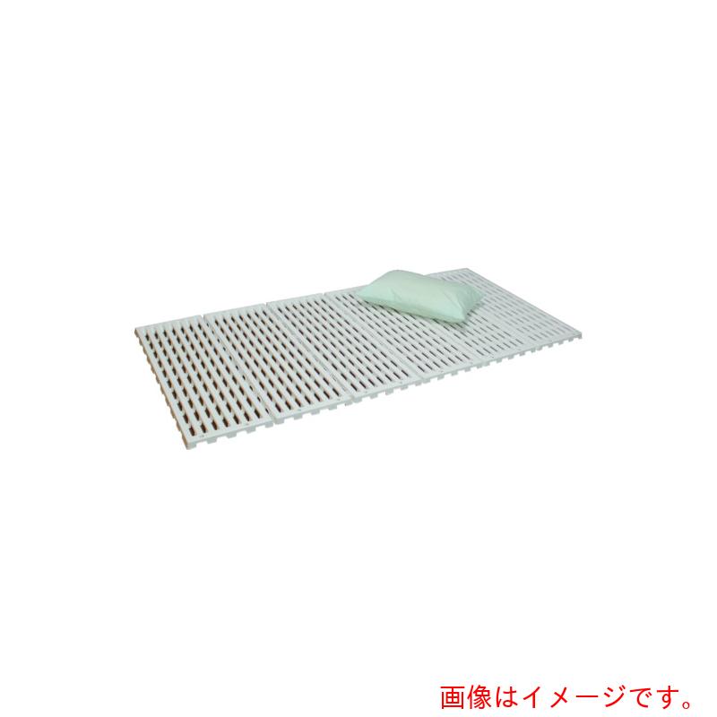 蝶プラ工業　すのこベッドエアースリープ　ベージュ　【品番：782412】