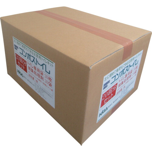 ★中興化成工業（chukoh）　コンポストイレ（２０セット入）　【品番：AMITY-004】