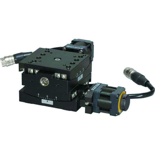 【別途送料あり】中央精機　二軸傾斜ステージ６０×６０　【品番：ATD-C610B-HM】