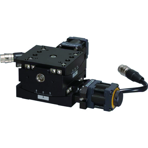 【別途送料あり】中央精機　二軸傾斜ステージ６０×６０　【品番：ATD-C612B-HM】