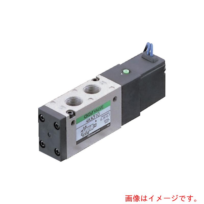 CKD　４Ｋシリーズパイロット式５ポート弁セレックスバルブ　【品番：4KA410-10-B-DC24V】