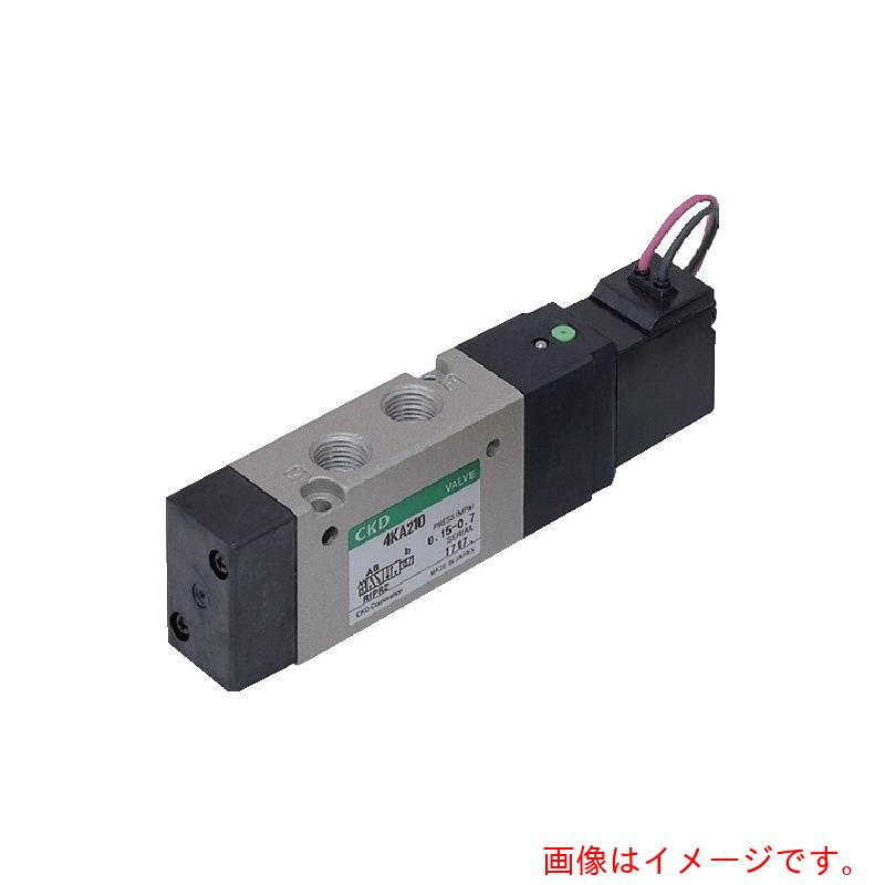 CKD 電磁弁 飛行士式５界面弁セレックスバルブ ４Ｋつづき物 ９．８Ｃ Ｒｃ３／８ コロンビア特別区２４Ｖ 【品番：4KA410-10-DC24V】 花・ガーデン・DIY-DIY・工具-エア工具本体
