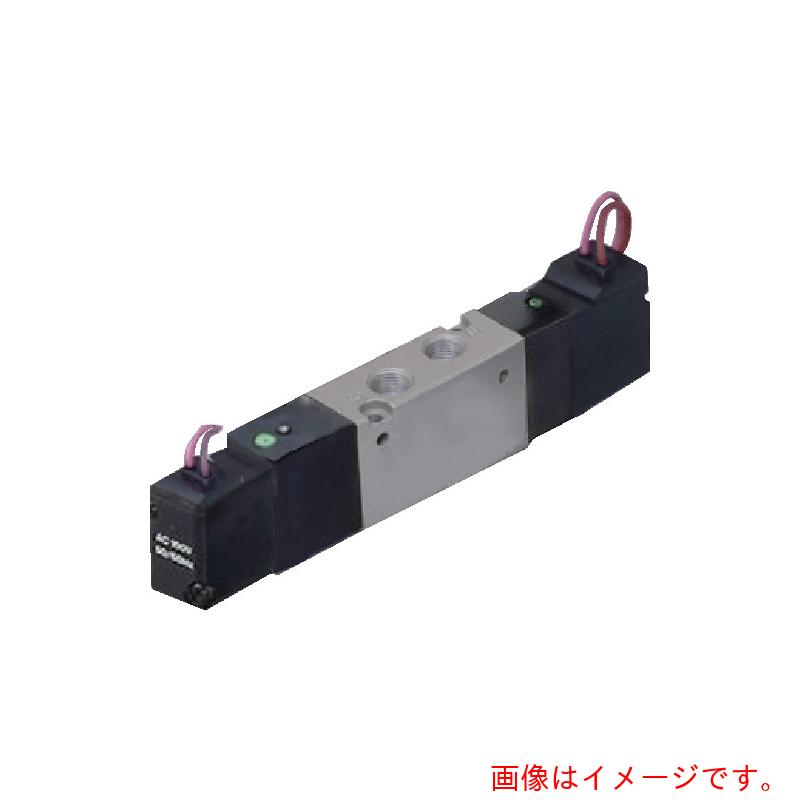 CKD　電磁弁　パイロット式５ポート弁セレックスバルブ　４Ｋシリーズ　９．８Ｃ　Ｒｃ３／８　ＡＣ１００Ｖ　【品番：4KA420-10-AC100V】