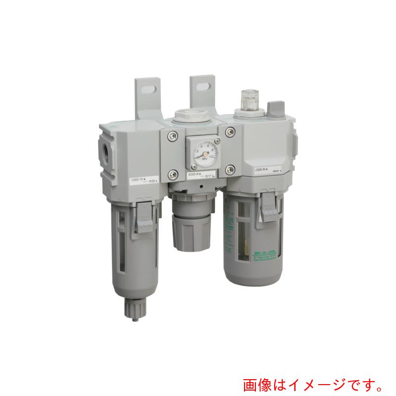 CKD ＦＲＬ社会的単位 Ｆ．Ｒ．Ｌズボン下 判定基準白いこと続きもの Ｒｃ１／４ ろ波器・手動付オートドレン 【品番：C2500-8-W-F1】