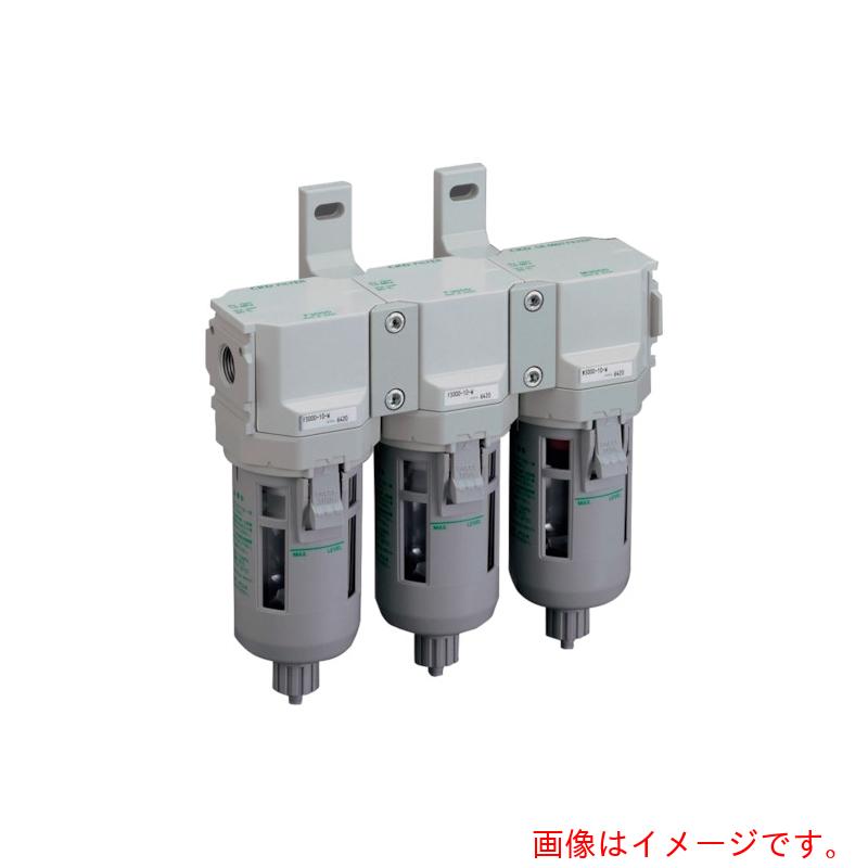 CKD ＦＲＬ社会的単位 Ｆ．Ｒ．Ｌズボン下 標準尺度白いこと続きもの Ｒｃ１／２ 水漉し・手動付オートドレン 【品番：C4000-15-W-F1】