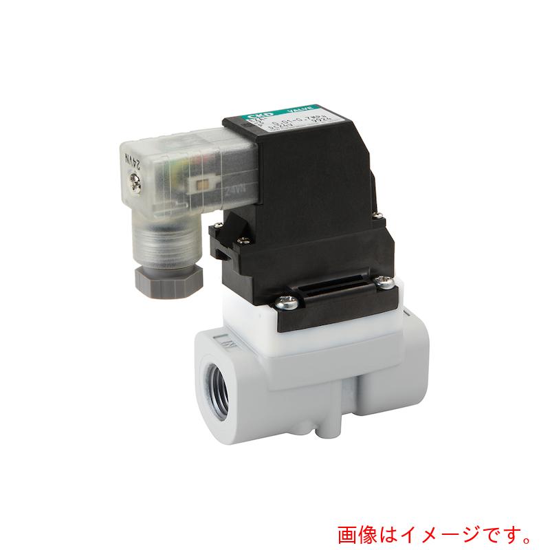 CKD 締め付ける空気の状態用飛行士式２界面電磁弁 軽銀上半身 【品番：EXA-8A-02HSB-3】