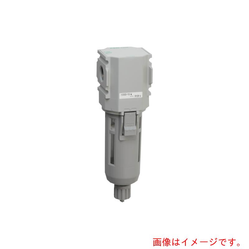 CKD エア湖ろ波器 白いこと続きもの 【品番：F2000-10-W-F1-BW】