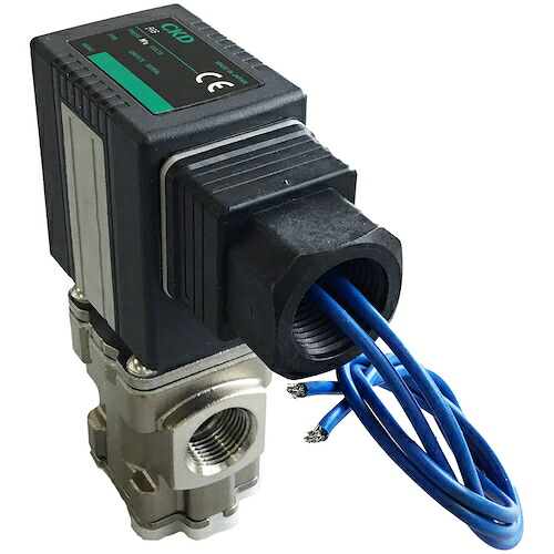CKD　直動式２ポート電磁弁（マルチフィット［［Ｒ上］］）　【品番：FFB-3208A5T3F5-B】