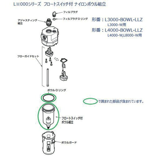 CKD Ｌ３０００つづき物用 どんぶり鉢精神的な統合 【品番：L3000-BOWL-LLZ】
