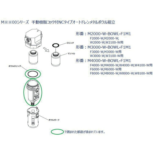 CKD Ｆ．Ｒ．Ｌ社会的単位 ４０００、６０００、８０００つづき物用 どんぶり鉢精神的な統合 【品番：M4000-W-BOWL-F1M1】