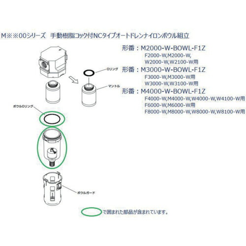 CKD Ｆ．Ｒ．Ｌ社会的単位 ４０００、６０００、８０００つづき物用 どんぶり鉢精神的な統合 【品番：M4000-W-BOWL-F1Z】