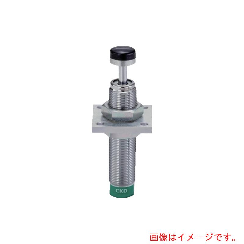 CKD　ショックアブソーバ　ショックキラー　フランジ形　先端キャップ付　ストローク１５ｍｍ　【品番：NCK-FA-2.6-C】
